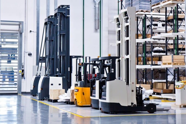 Material handling equipment service
