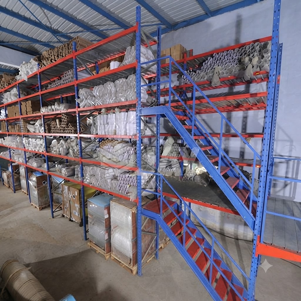 Top Industrial Shelving System Manufacturers in India by Metacraft Engineering 